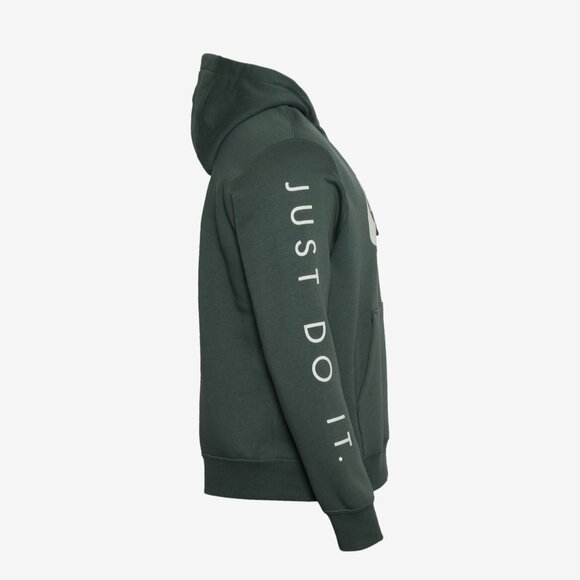 Nike Air JDI Fleece Hoodie Pullover Fleece Green Men’s Sizes 918347-060 - Picture 4 of 6